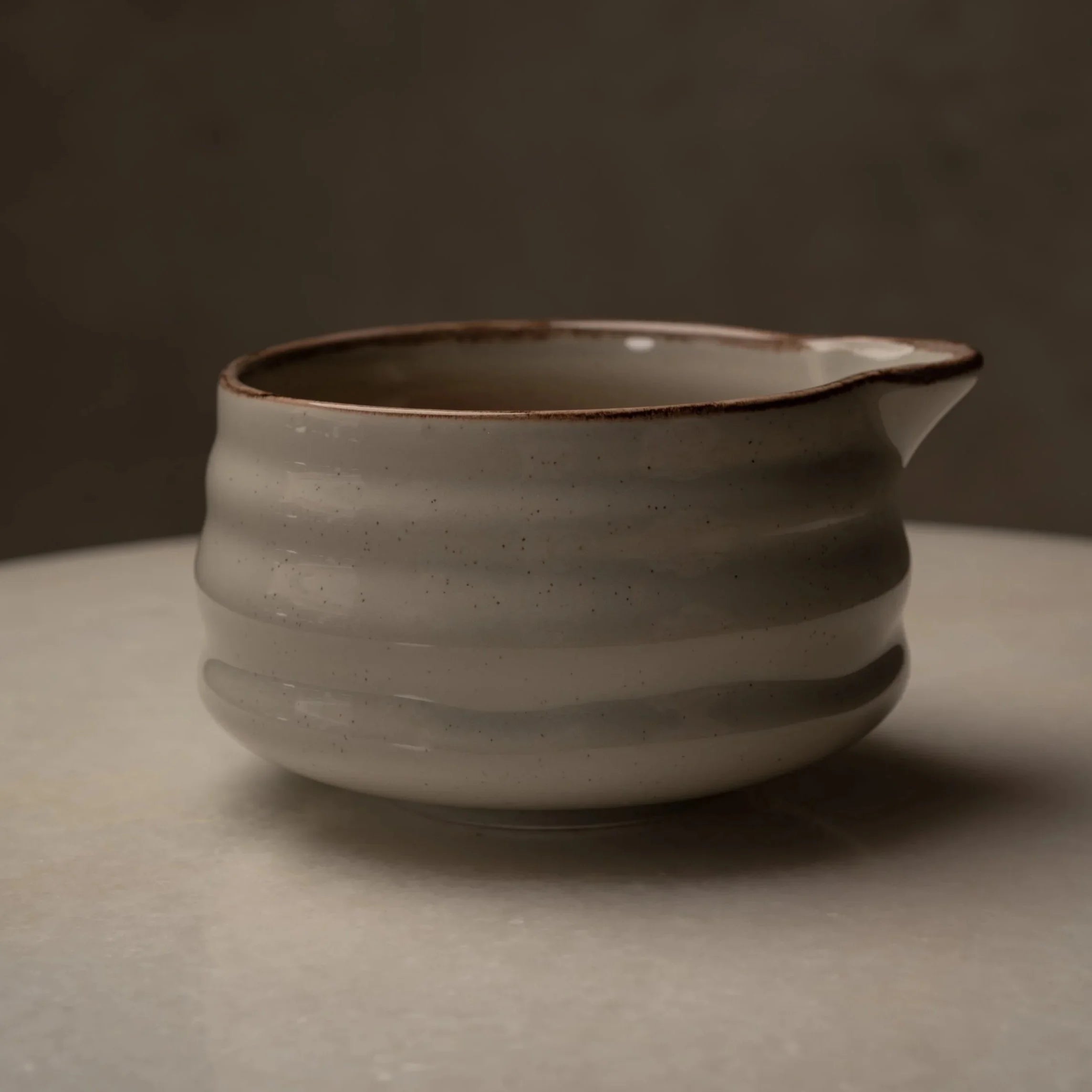 Kiln-Fired Ceramic Matcha Bowl (Chawan)