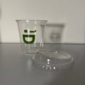 U-Shaped Match'D PET Cups & Lids Pack 12oz (360ml) - 50 pack