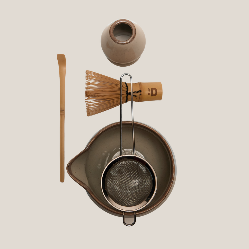 The Everyday Essentials Matcha Kit Bundle (5pcs)