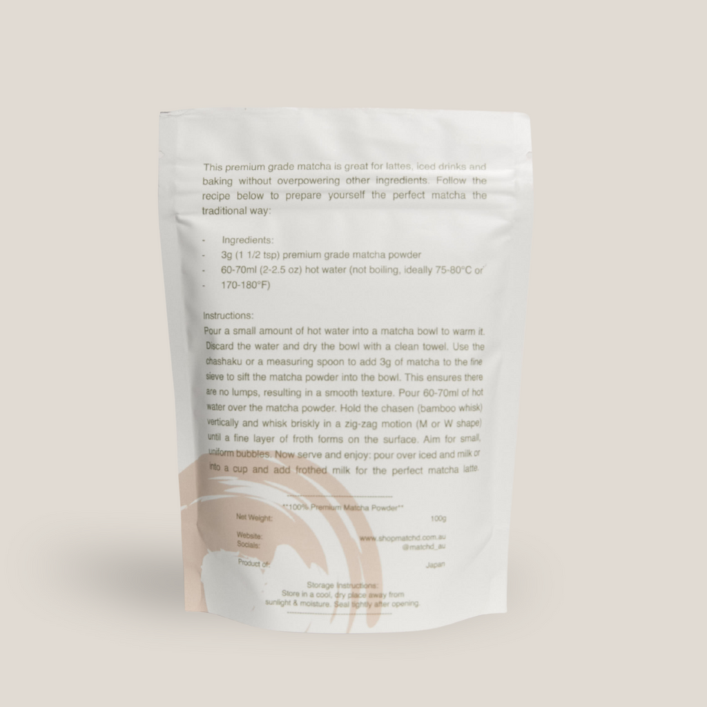 100g Organic Premium Matcha