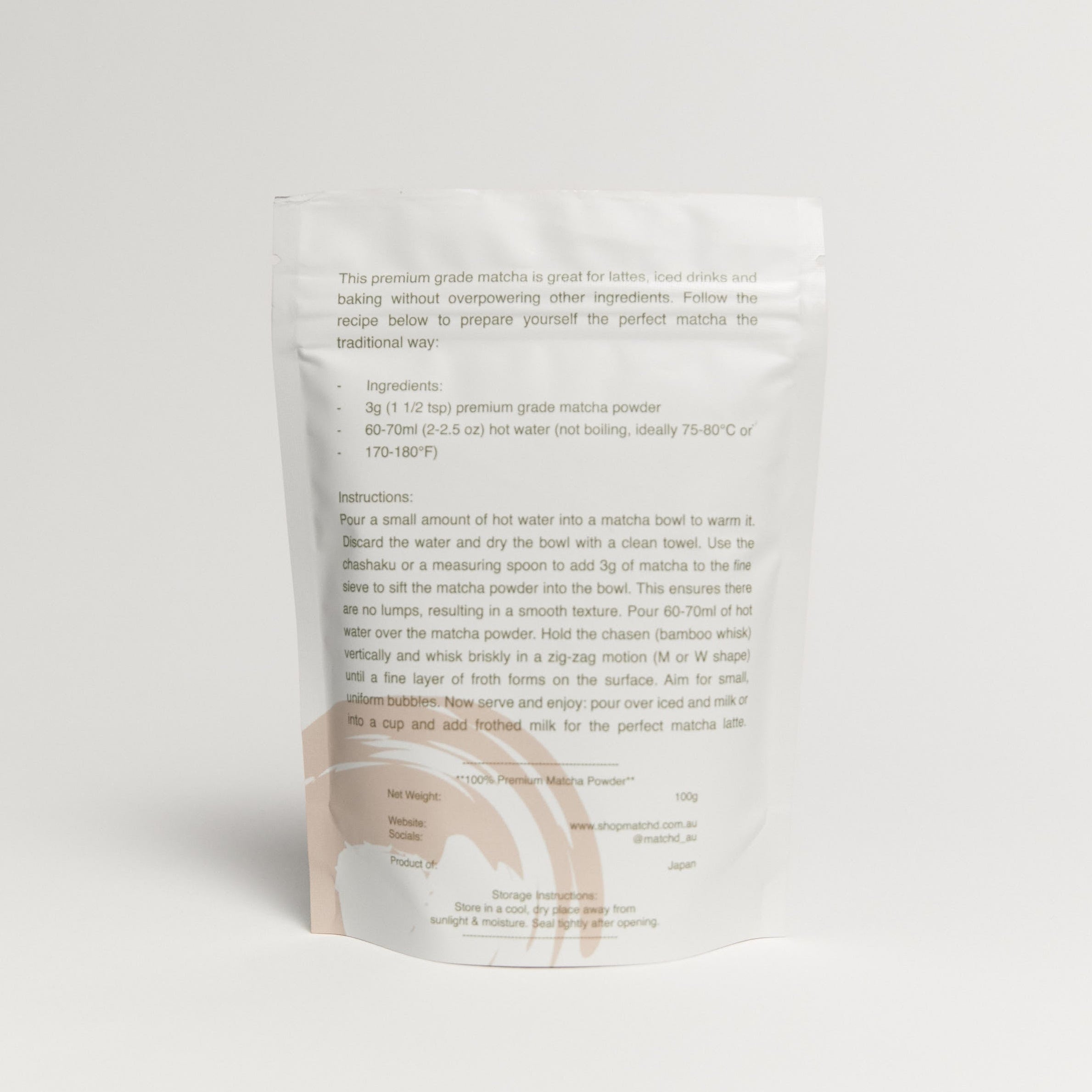 100g Organic Premium Matcha