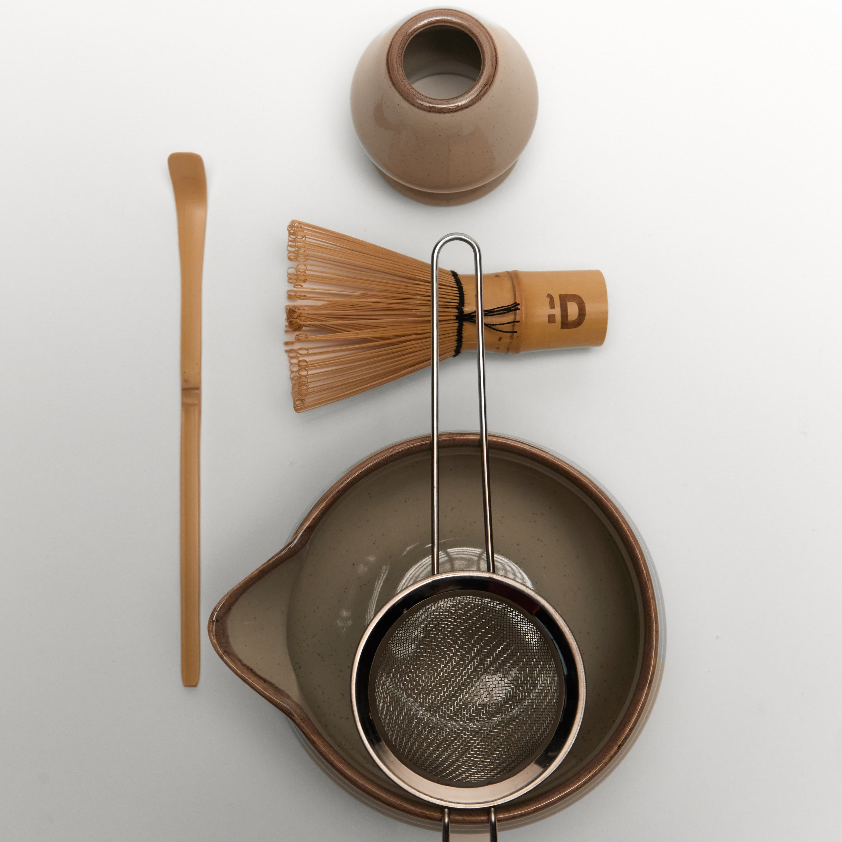 The Everyday Essentials Matcha Kit Bundle (5pcs)