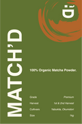 1kg Organic Premium Matcha (1st & 2nd Harvest)
